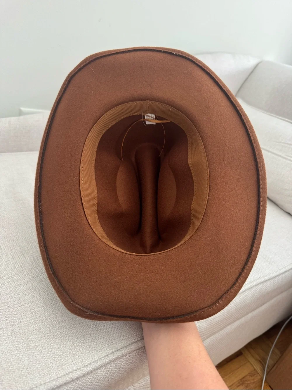Brown Western Cowboy Hat for Men and Women